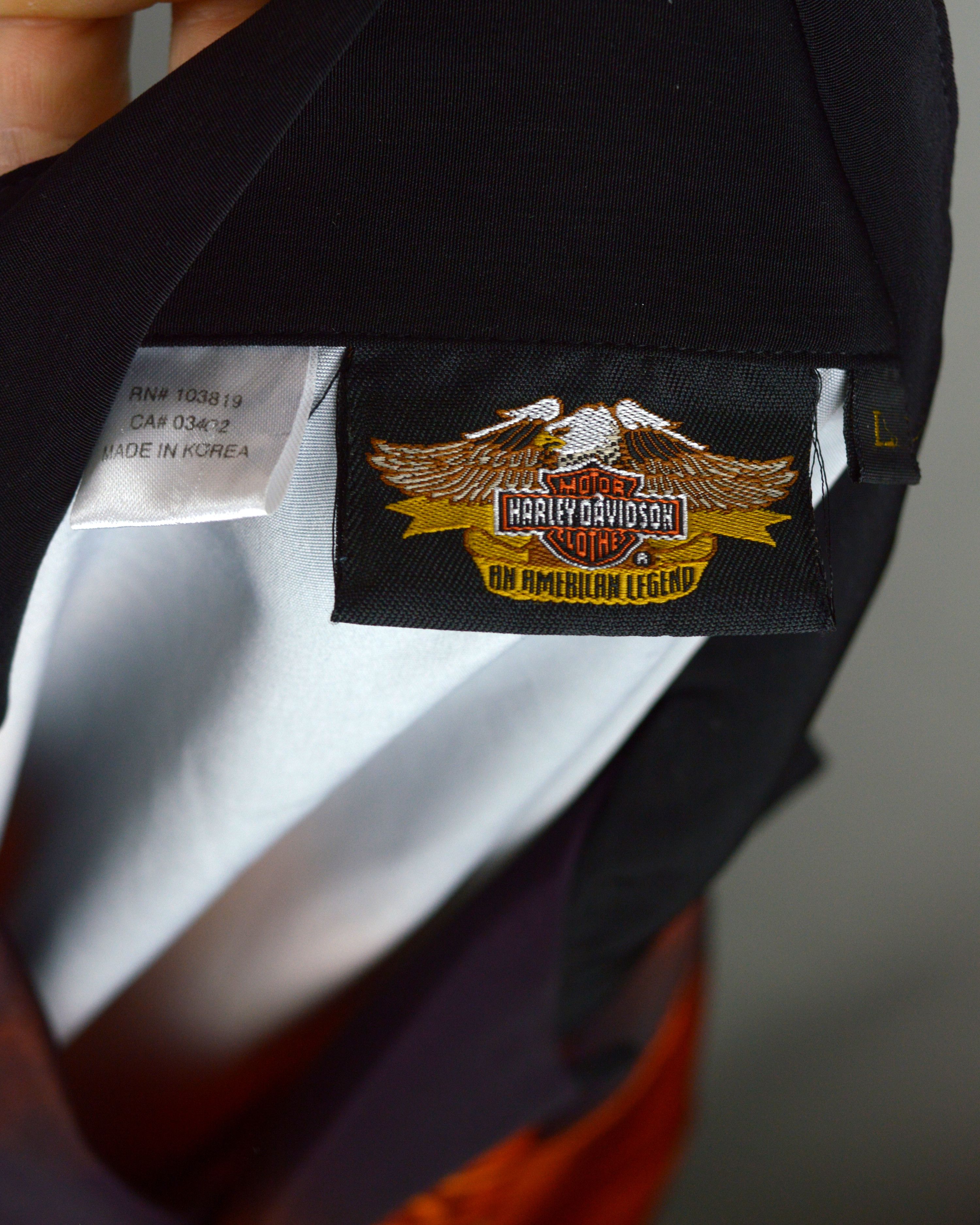 Harley Davidson Vintage Harley Davidson shirt Size US XL / EU 56 / 4 - 4 Thumbnail