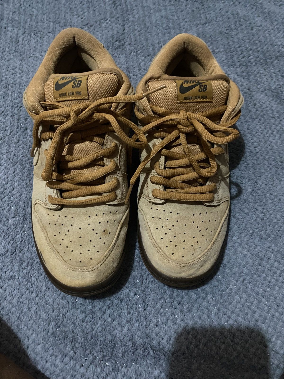 Nike SB Nike Sb dunk low pro "wheat Mocha" Size US 8 / EU 41 - 4 Thumbnail
