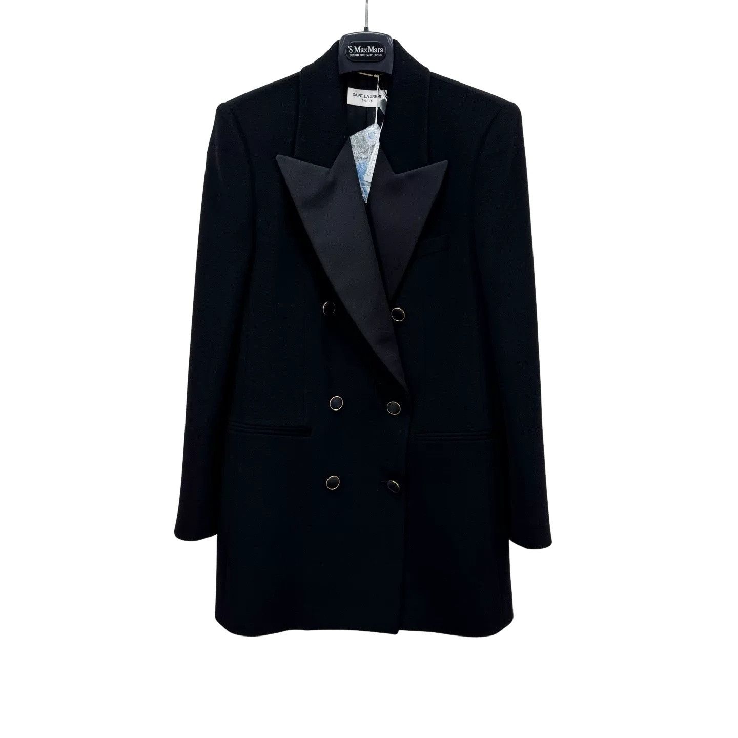 Saint Laurent Paris Saint Laurent Smoking Blazer Size 40 Size M / US 6-8 / IT 42-44 - 1 Thumbnail