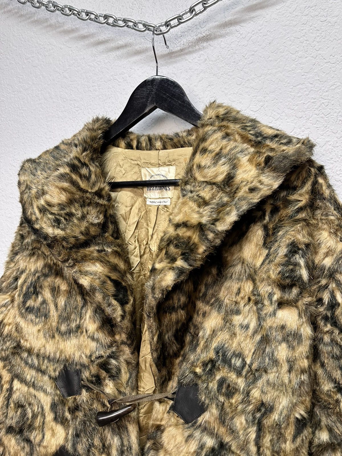If Six Was Nine LGB Japan faux fur cropped jacket leopard Hysteric Glamour Size M / US 6-8 / IT 42-44 - 4 Thumbnail