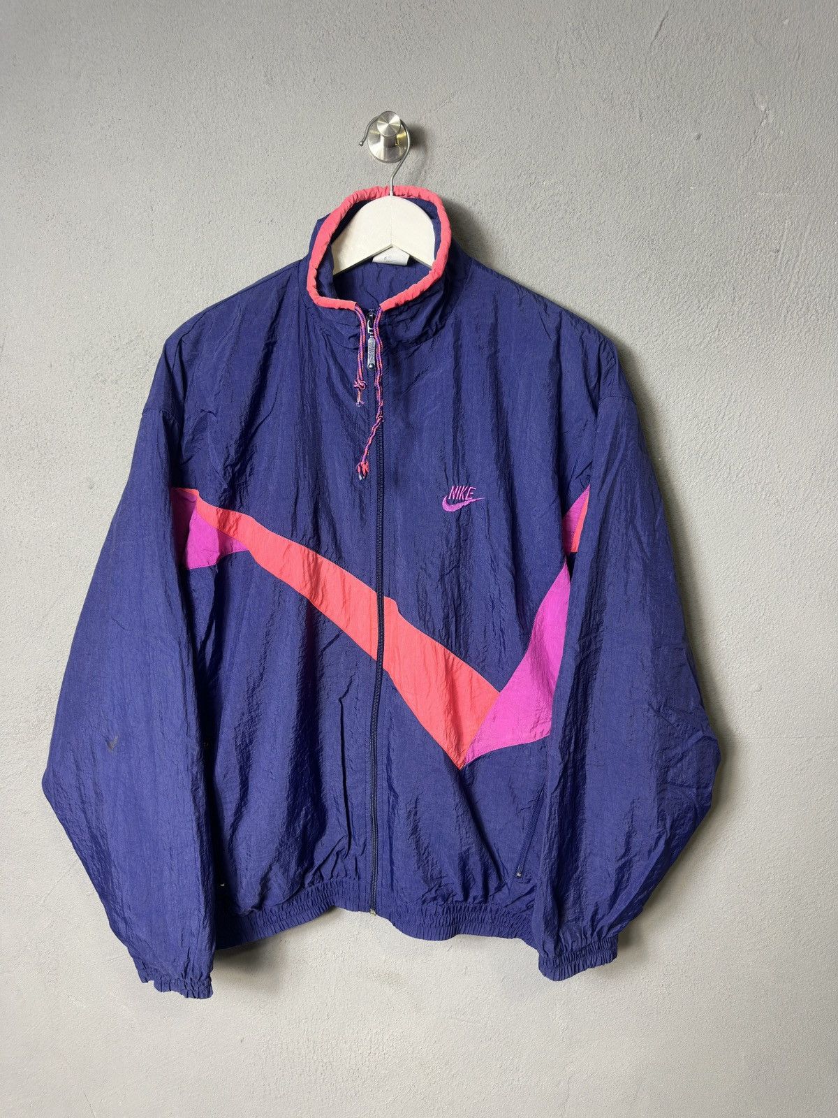 Nike Vintage Nike 80s Tracksuit Set Swoosh Y2K Rare Size L Size US L / EU 52-54 / 3 - 1 Thumbnail