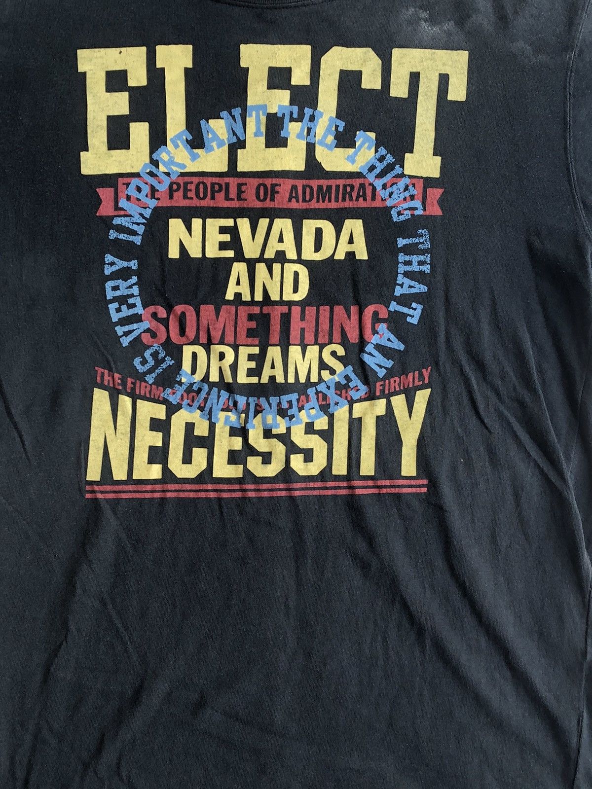 Hysteric Glamour Japasene Poem Double Layer Sun Faded Rock Punk Style Size US M / EU 48-50 / 2 - 4 Thumbnail