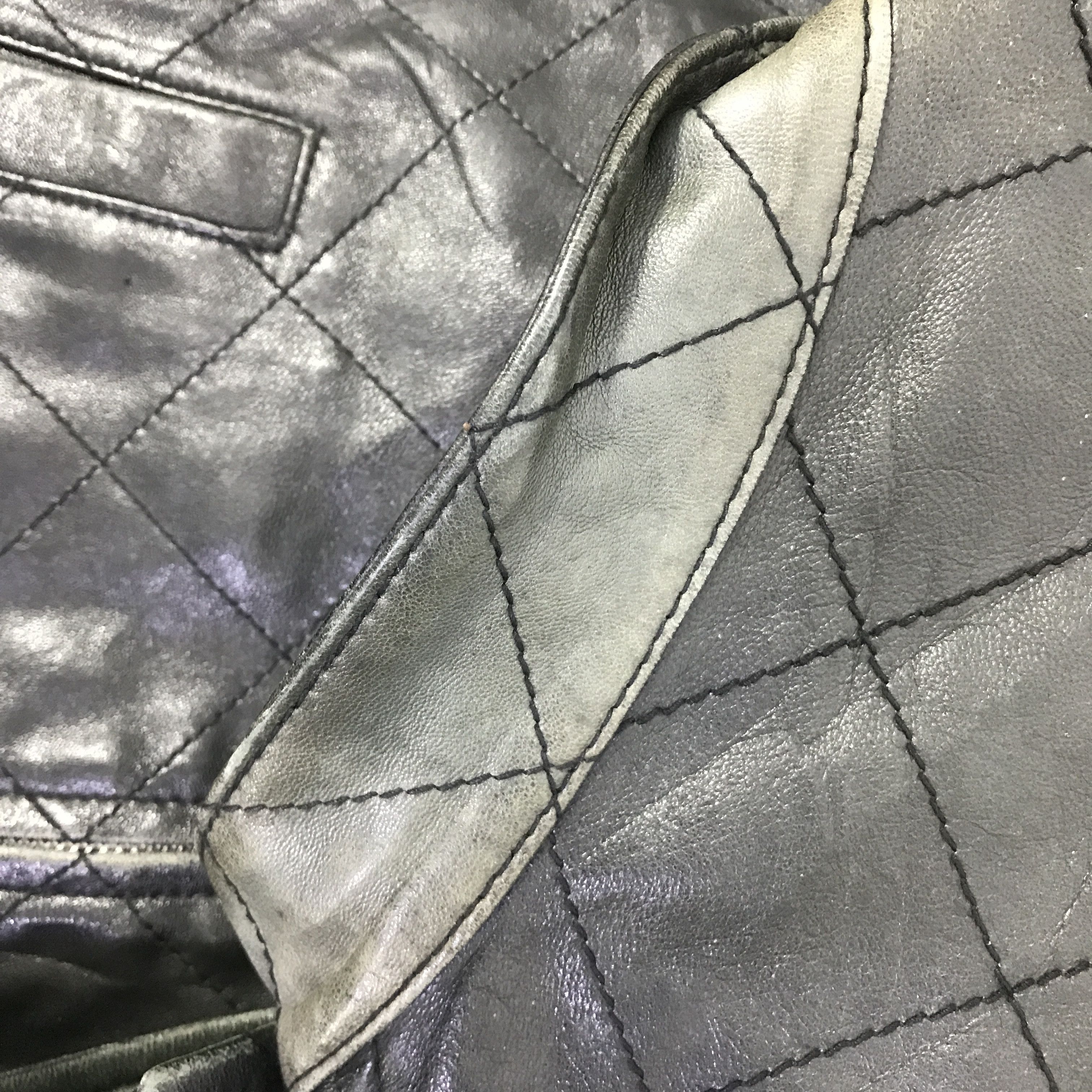 Takeo Kikuchi TAKEO KIKUCHI BLACK FADED LEATHER JACKET K81B20 Size US L / EU 52-54 / 3 - 11 Thumbnail