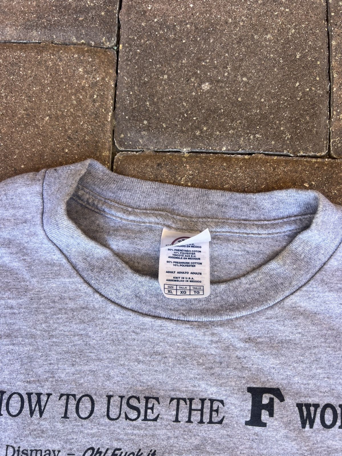 Other Vintage Y2K Funny Graphic T-Shirt XL Size US XL / EU 56 / 4 - 3 Thumbnail