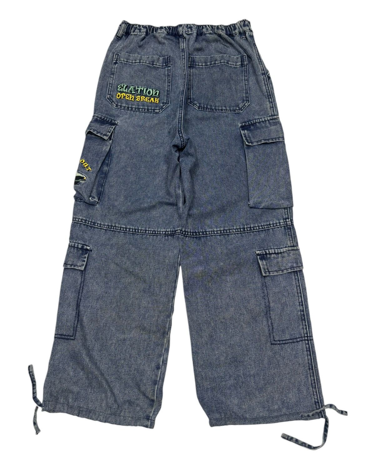Hysteric Glamour 💥DOPE🔥Chip Clip Baggy Parachute Cargo Pants Jeans Size US 32 / EU 48 - 2 Thumbnail