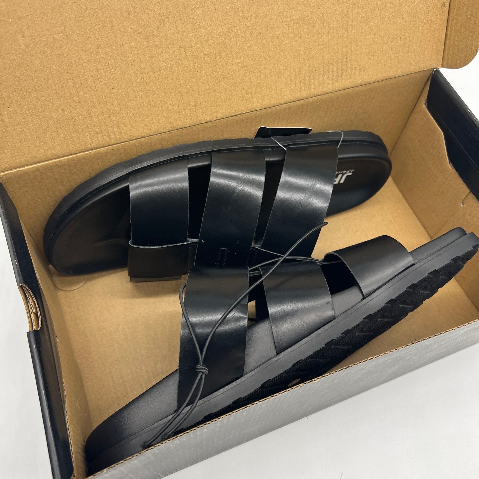 Other J.Ferrar Dover Men's Slipper Sandals Black Shoes Size 11M Size US 11 / EU 44 - 2 Thumbnail