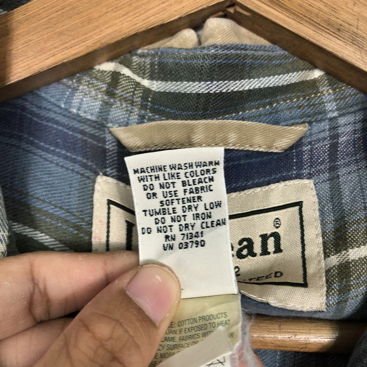 Japanese Brand 📌Vintage Chore Work Shirt Jacket L.L.Bean Blanket Tartan Size US M / EU 48-50 / 2 - 19 Thumbnail