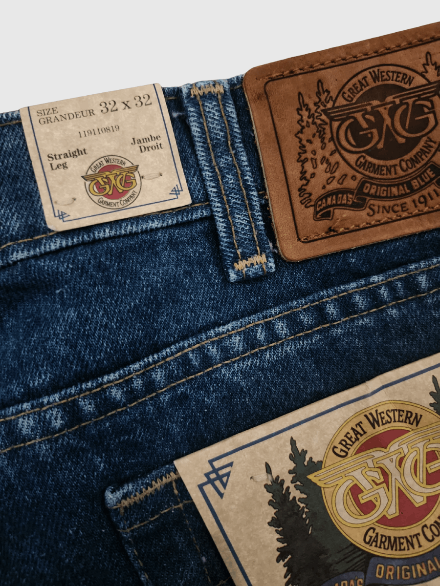 Other Vintage x 90s GWG Garment Company Original Blue Jean Size US 32 / EU 48 - 11 Thumbnail