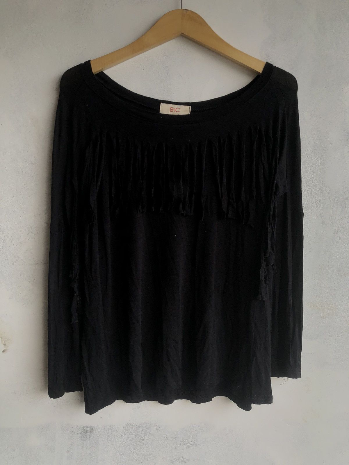 If Six Was Nine Distressed Gothic LongSleeve Rock Punk Number Nine Style Size US L / EU 52-54 / 3 - 1 Thumbnail