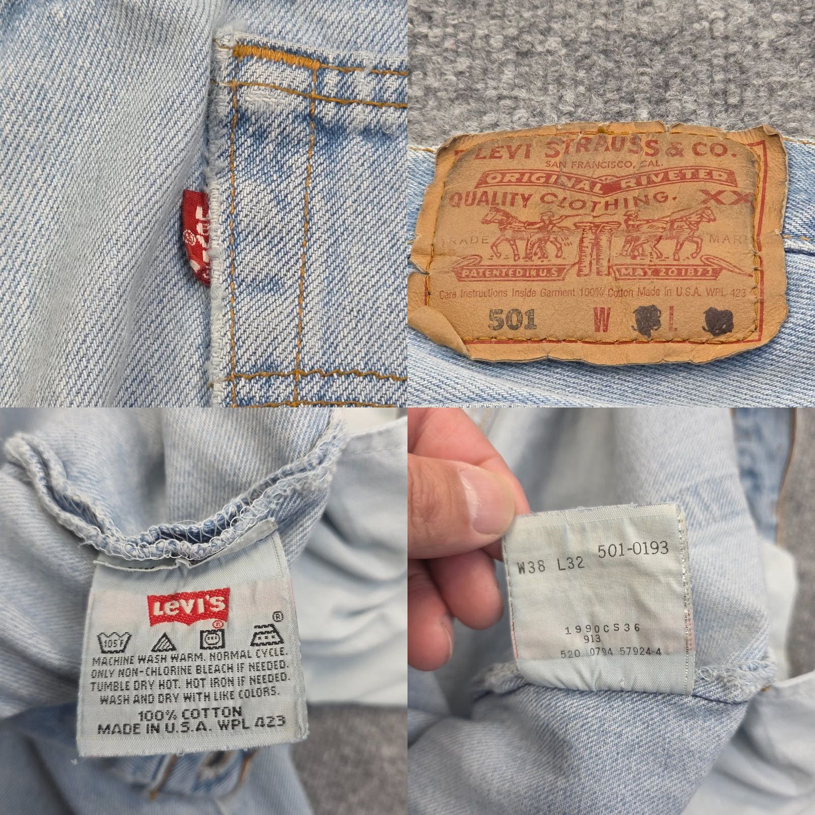 Levi's Item Specifications: Shoe Type Size US 34 / EU 50 - 8 Thumbnail