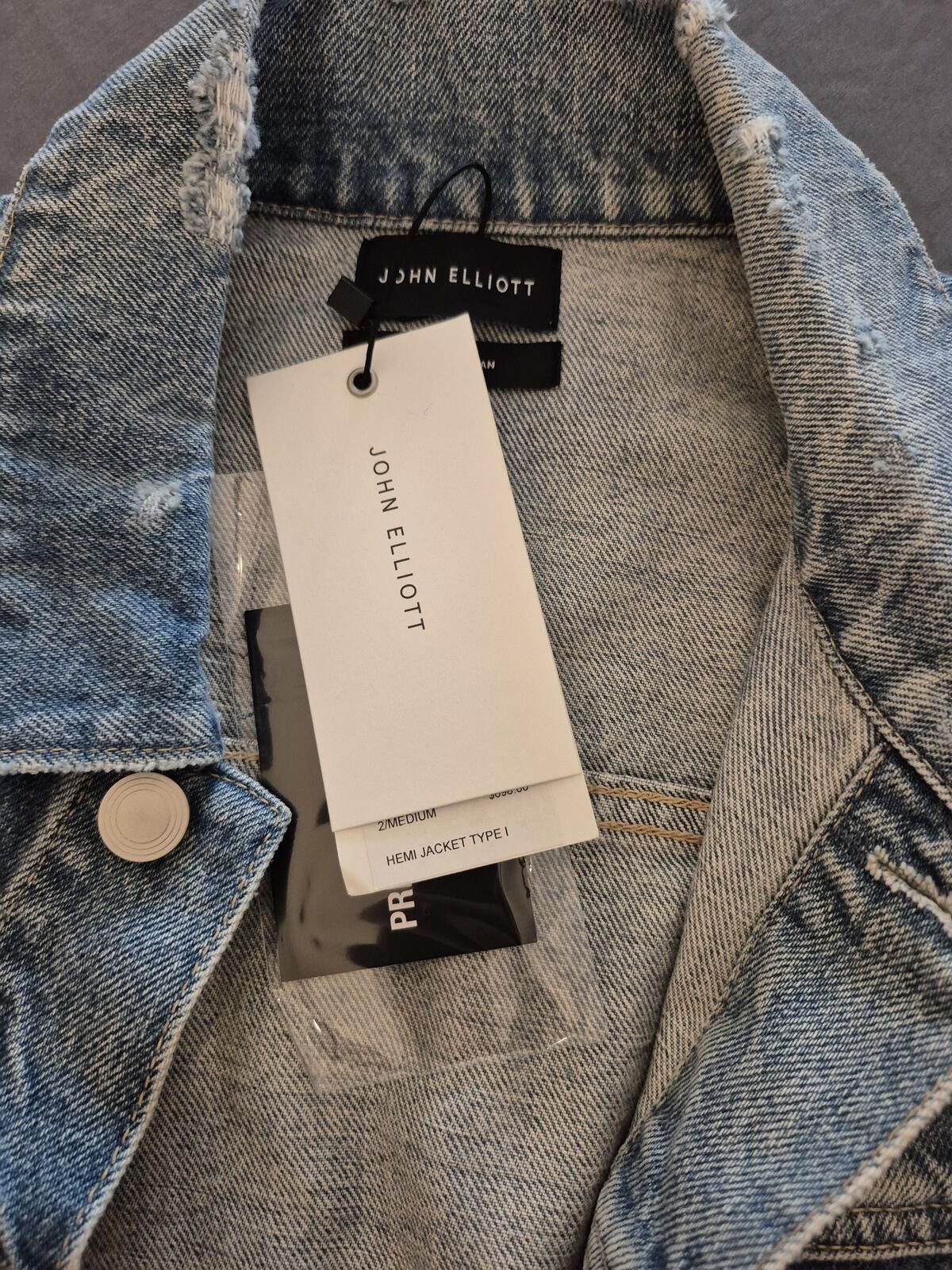 John Elliott John Elliott Denim Jacket Size Medium $600 MSRP Size US M / EU 48-50 / 2 - 3 Thumbnail