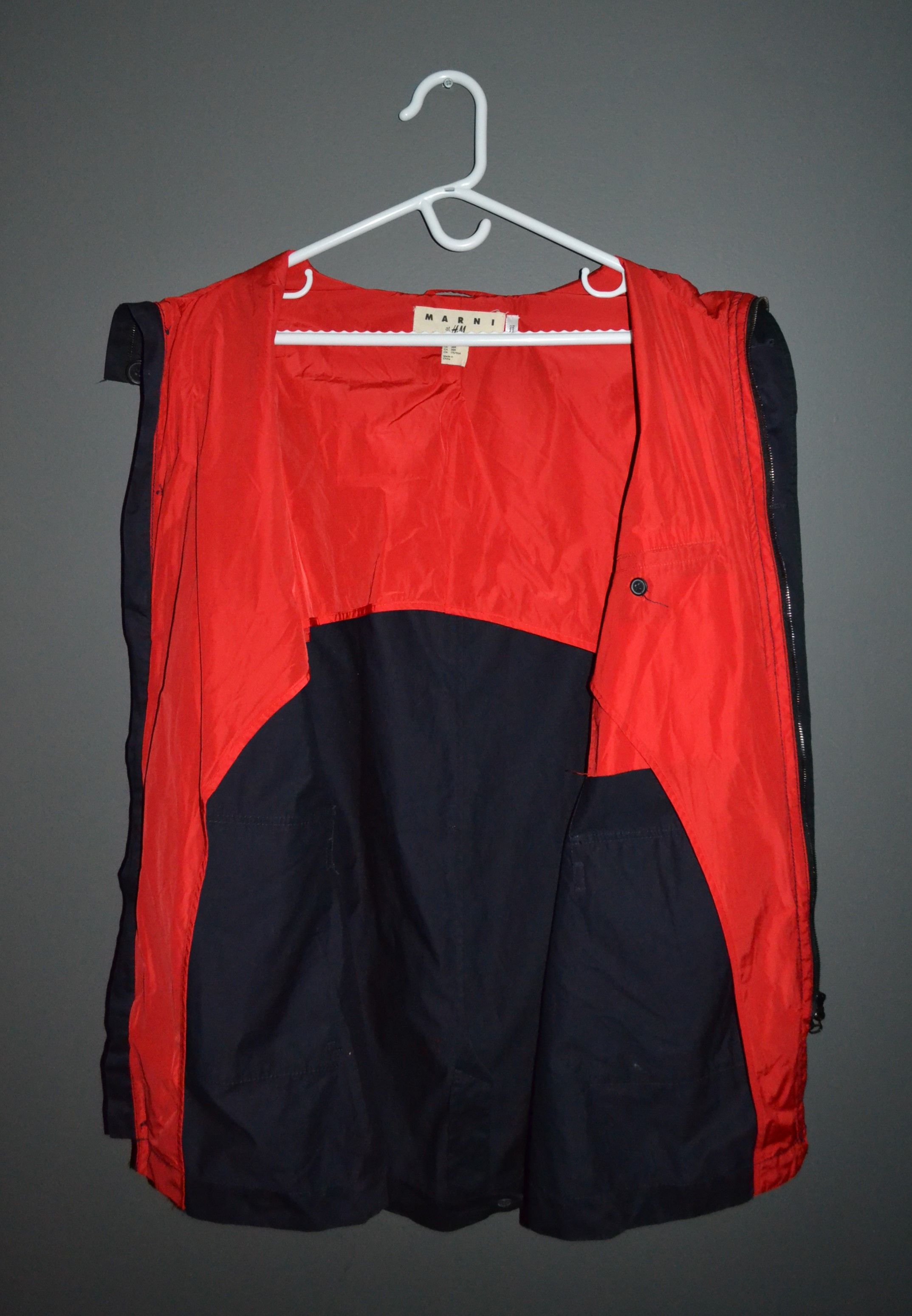 H&M × Marni Marni x H&M Lightweight Blue Parka Multipocket 48 size M Size US M / EU 48-50 / 2 - 15 Thumbnail