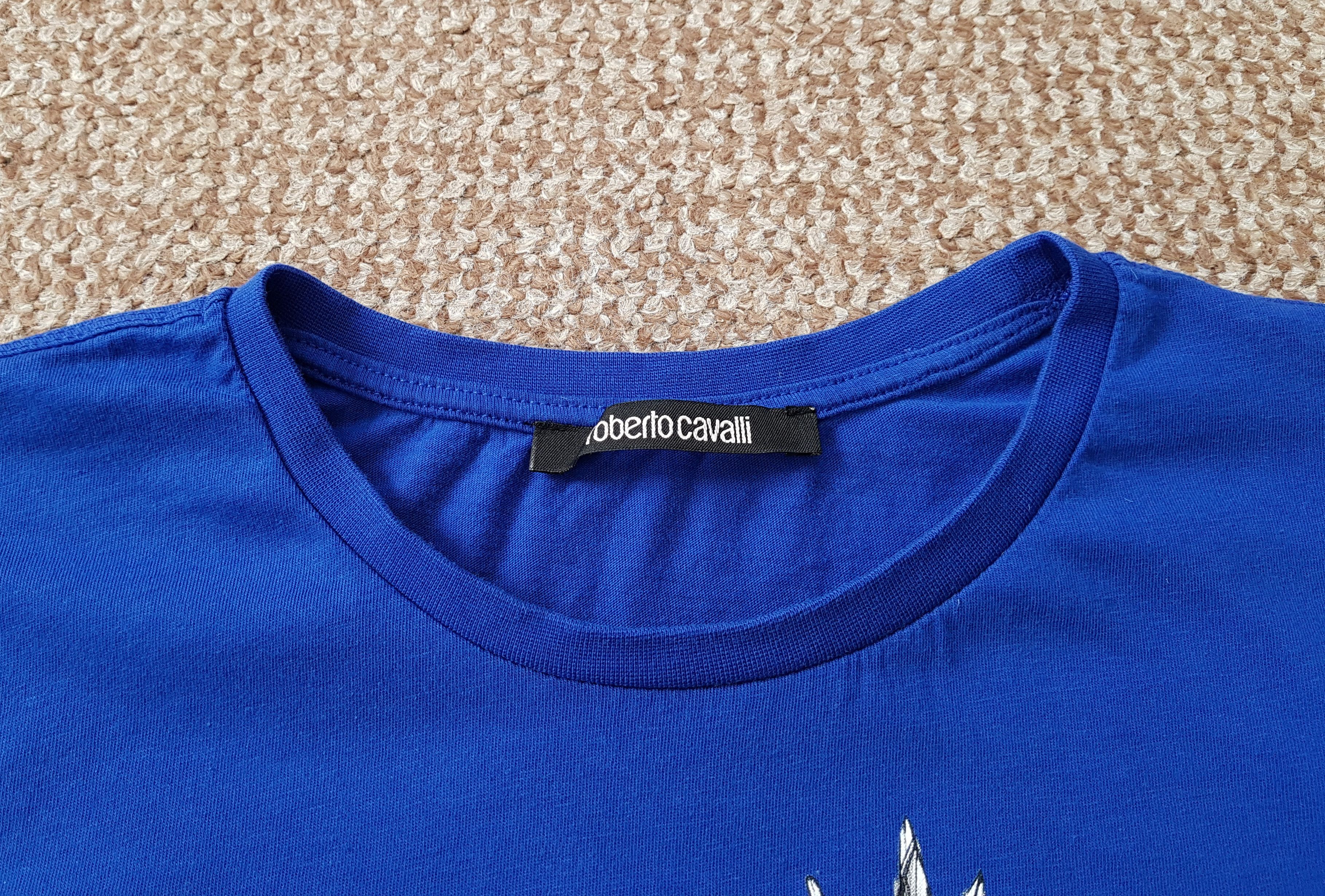Roberto Cavalli Roberto Cavalli Eagle Logo Short Sleeve Tee T Shirt sz L Size US L / EU 52-54 / 3 - 6 Thumbnail