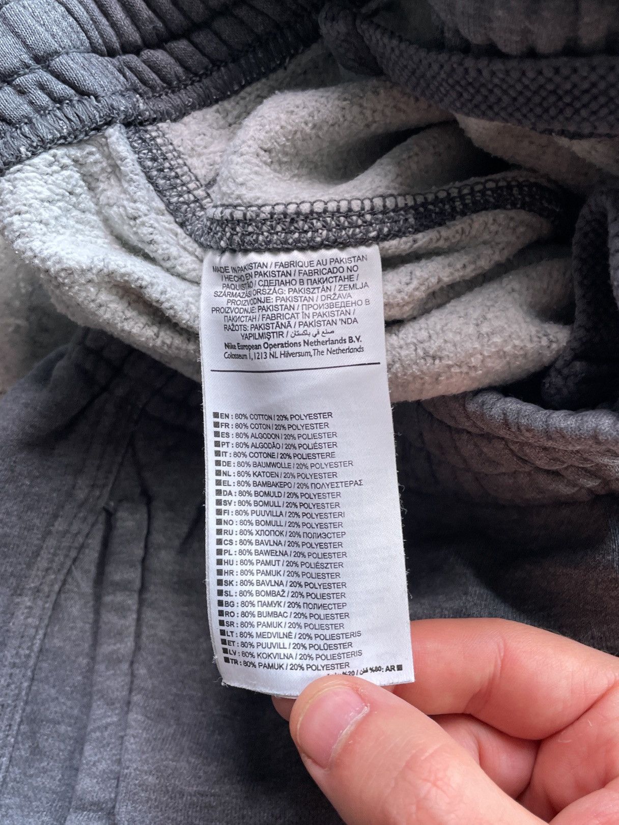 Nike Vintage Gray Nike Sweatpants Size US 34 / EU 50 - 4 Thumbnail