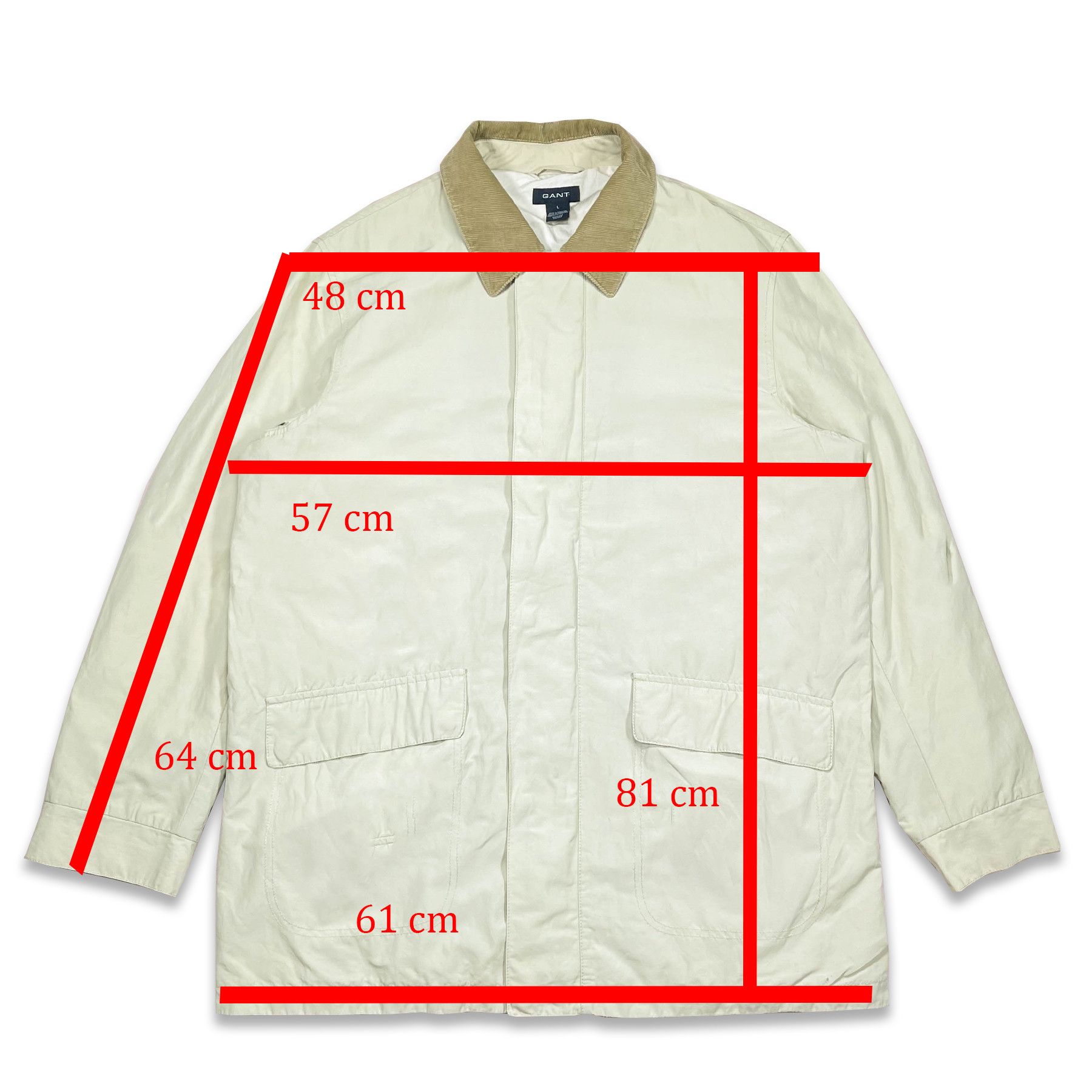 Gant GANT Vintage 00s Oldmoney Trenchcoat • L size Size US L / EU 52-54 / 3 - 7 Thumbnail