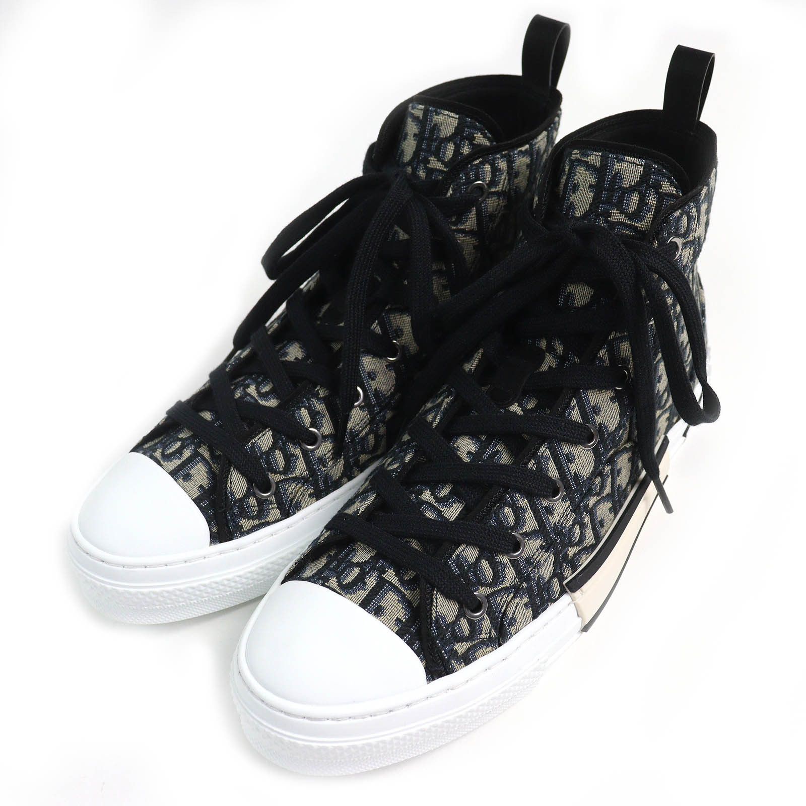 Dior Dior Dior B23 Oblique Logo High Cut Sneakers Others