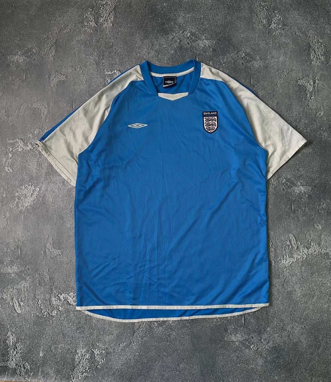 Umbro Vintage Rare 2000s England Training Soccer Football Jersey Size US XL / EU 56 / 4 - 1 Thumbnail
