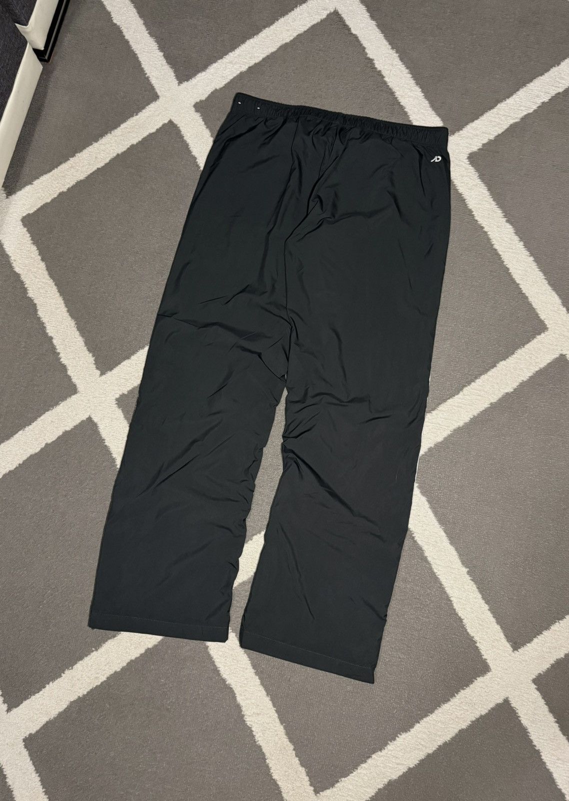 Nike × Vintage Vintage 00’s Y2K Nike Swoosh Parachute Loose Fit Sweatpants Size 28" / US 6 / IT 42 - 10 Thumbnail