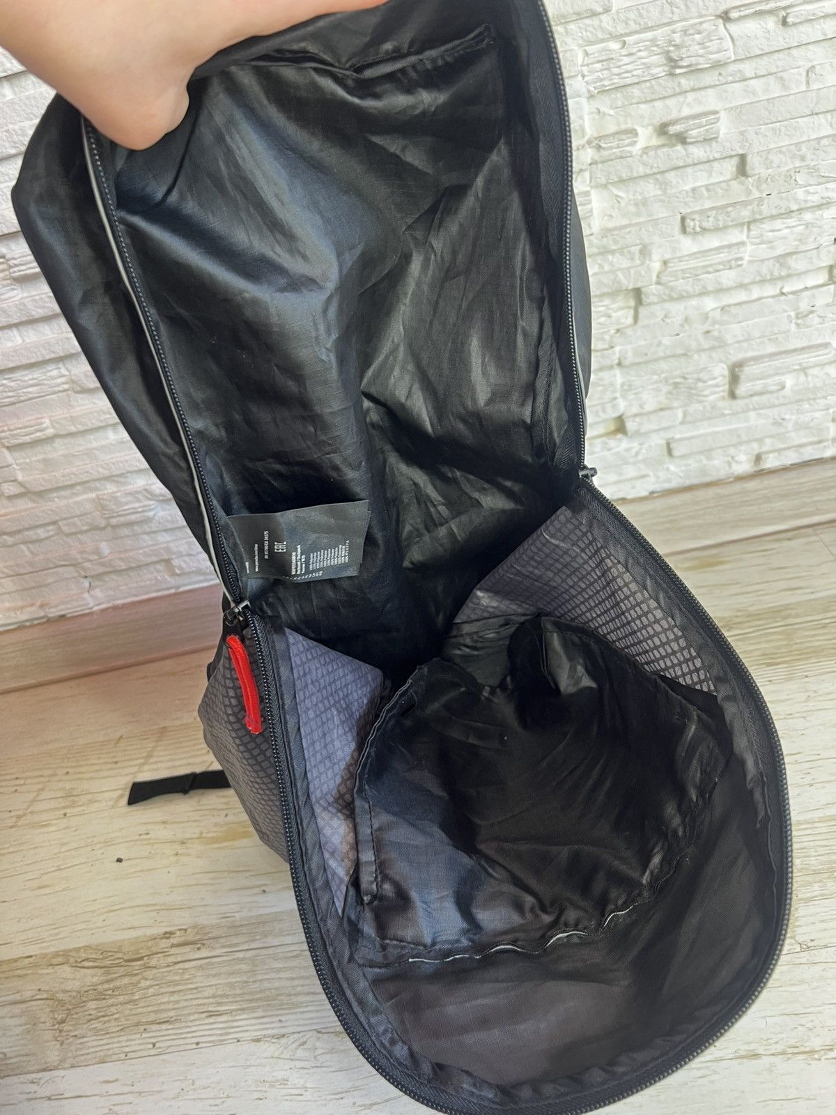 Porsche Design Porsche Racing Collection Packable Backpack 35L Black Bag Size ONE SIZE - 10 Thumbnail