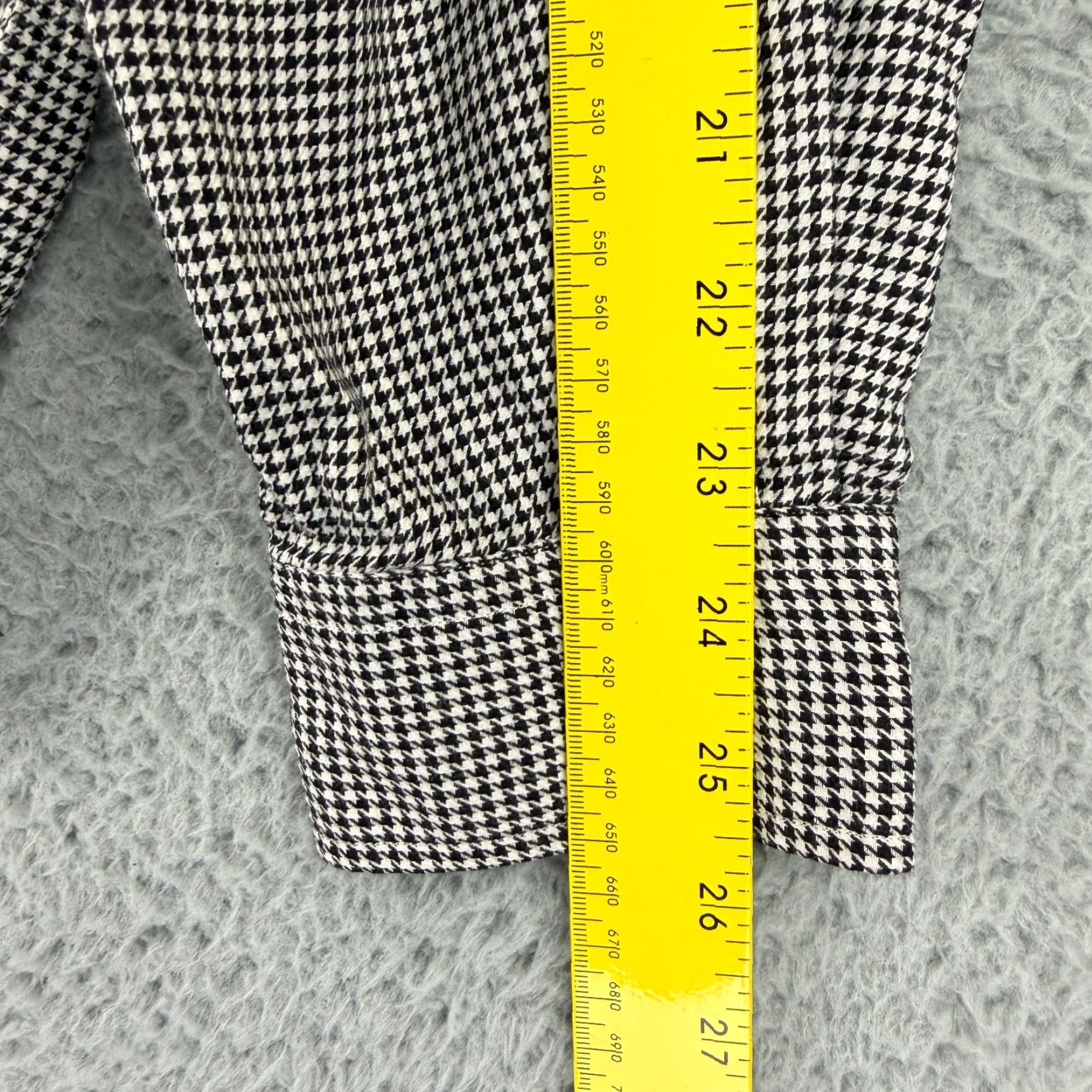 Ralph Lauren VINTAGE Polo Golf Ralph Lauren Button-Up Shirt Mens Large Black Benford Houndstooth VTG Size US L / EU 52-54 / 3 - 7 Thumbnail
