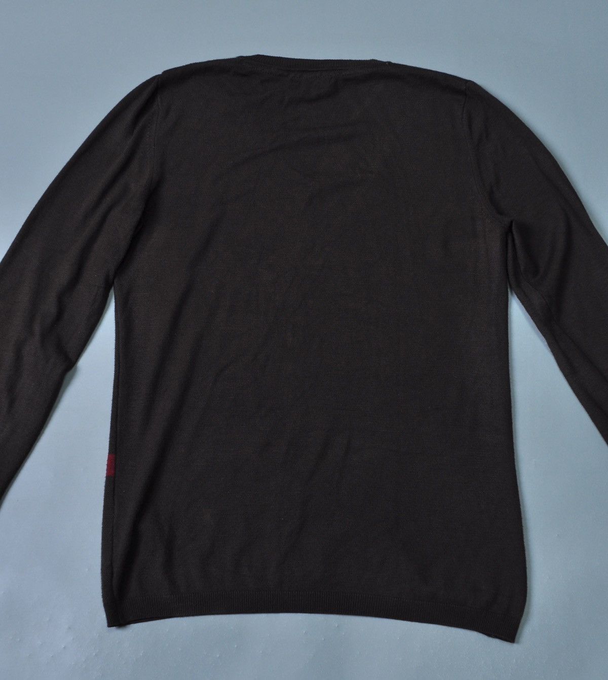 Burberry Burberry Nova Check Sweater V Neck RARE vintage Size L / US 10 / IT 46 - 16 Thumbnail