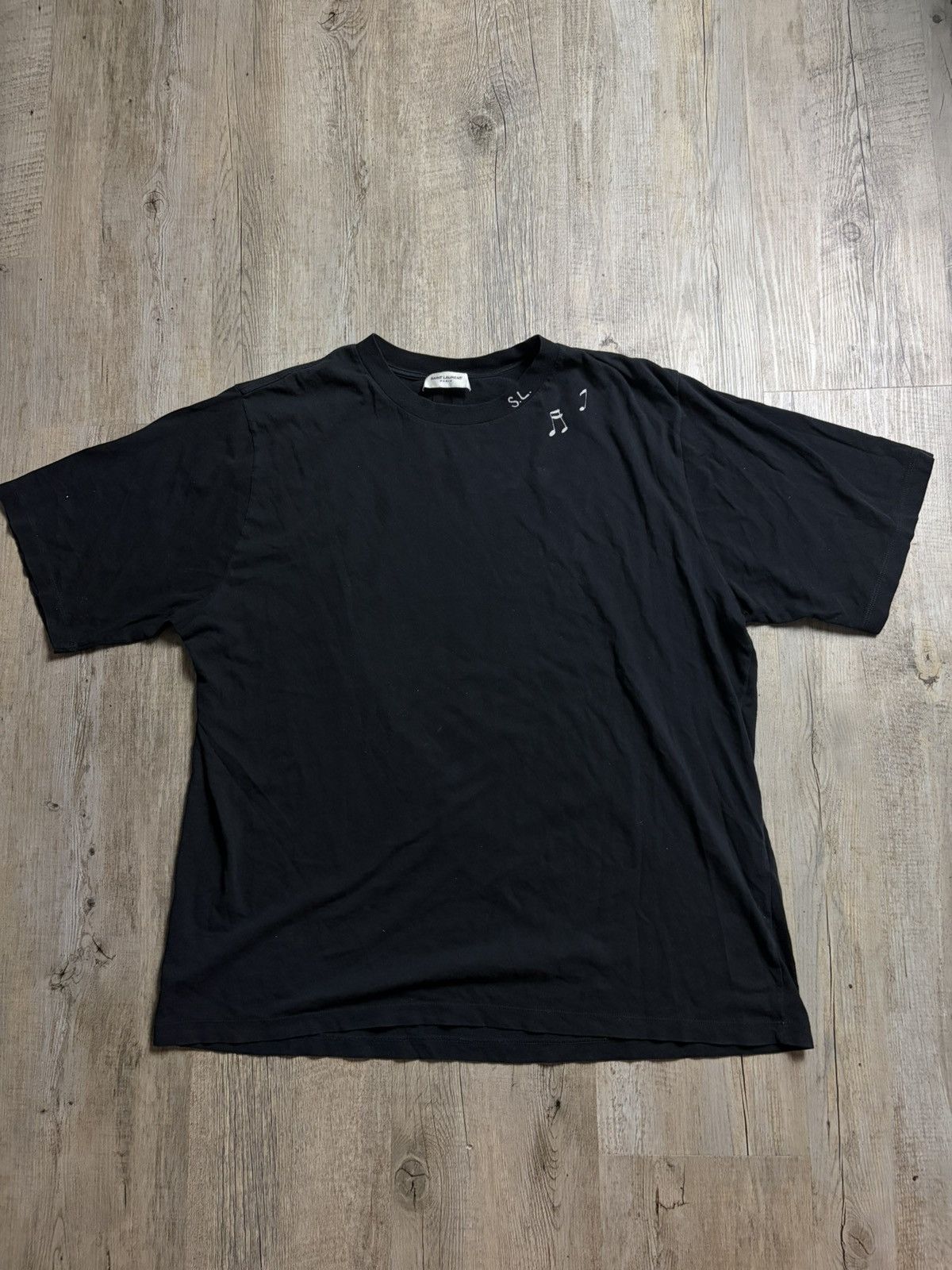 SLP SL Music Note black T Shirt