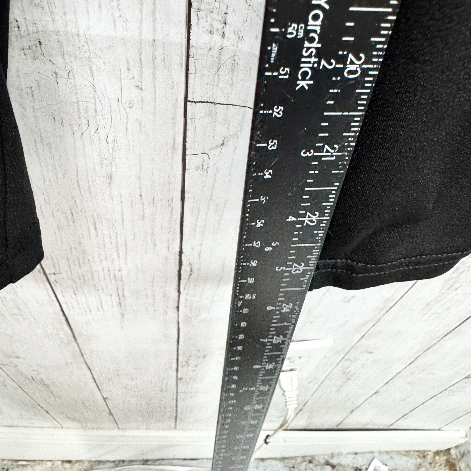 Anthropologie Anthropologie Pants Sz Small Black Wide Leg Pull On Trousers Size 27" / US 4 / IT 40 - 5 Thumbnail