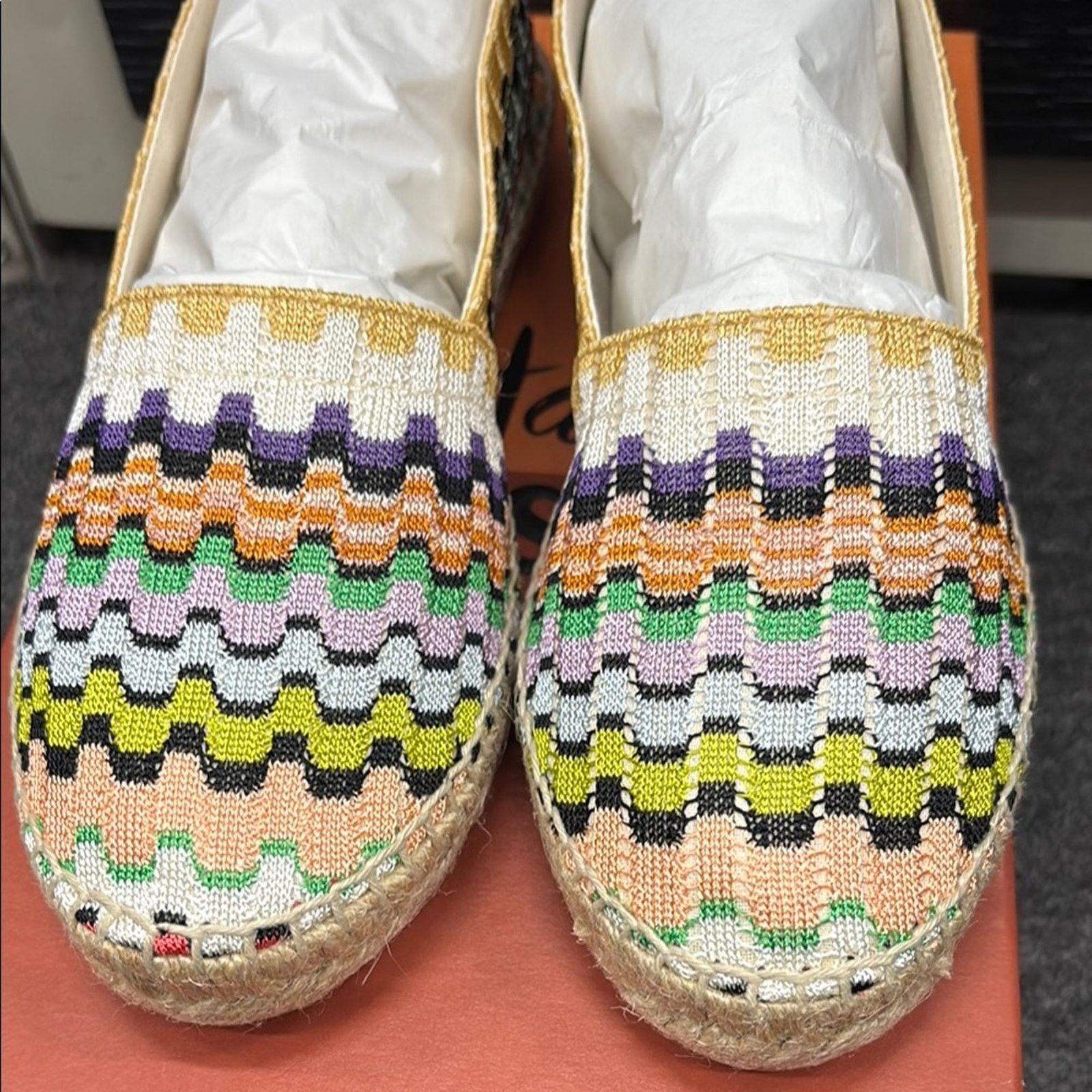 Missoni NWT Missoni Colorful Espadrille Sneakers Size 37 US 7 Size US 7 / IT 37 - 5 Thumbnail