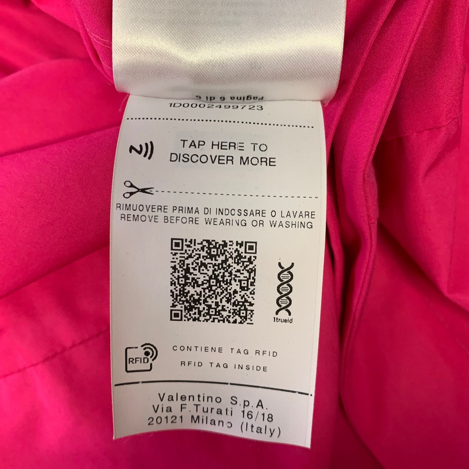 Valentino VALENTINO Size S Pink Cotton Hidden Placket Jumpsuit Size US 36 / EU 52 - 13 Thumbnail