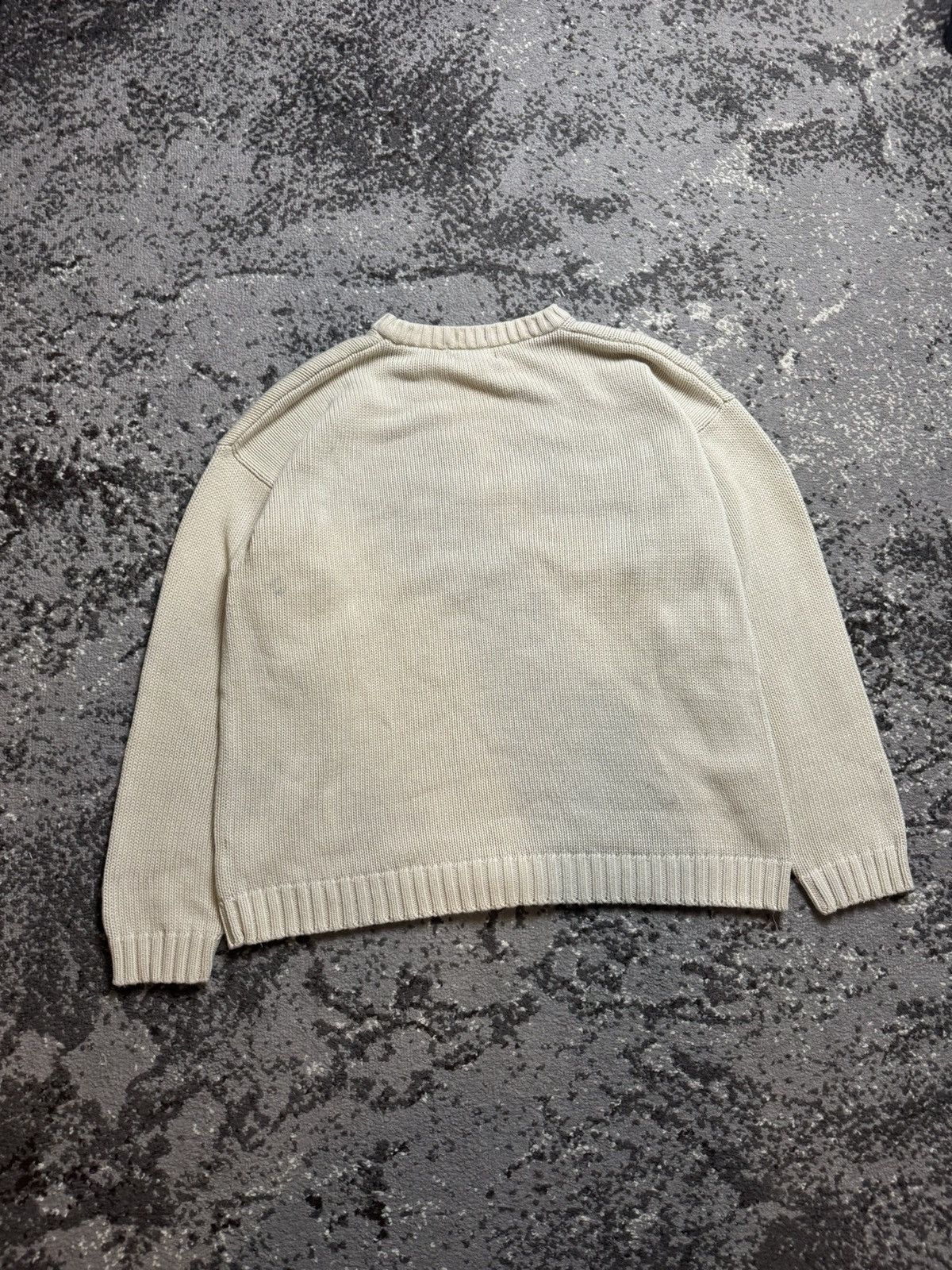 Chaps Ralph Lauren × Vintage Vintage Y2K Chaps Polo Ralph Lauren USA Flag Knitted Sweat Size US L / EU 52-54 / 3 - 11 Thumbnail