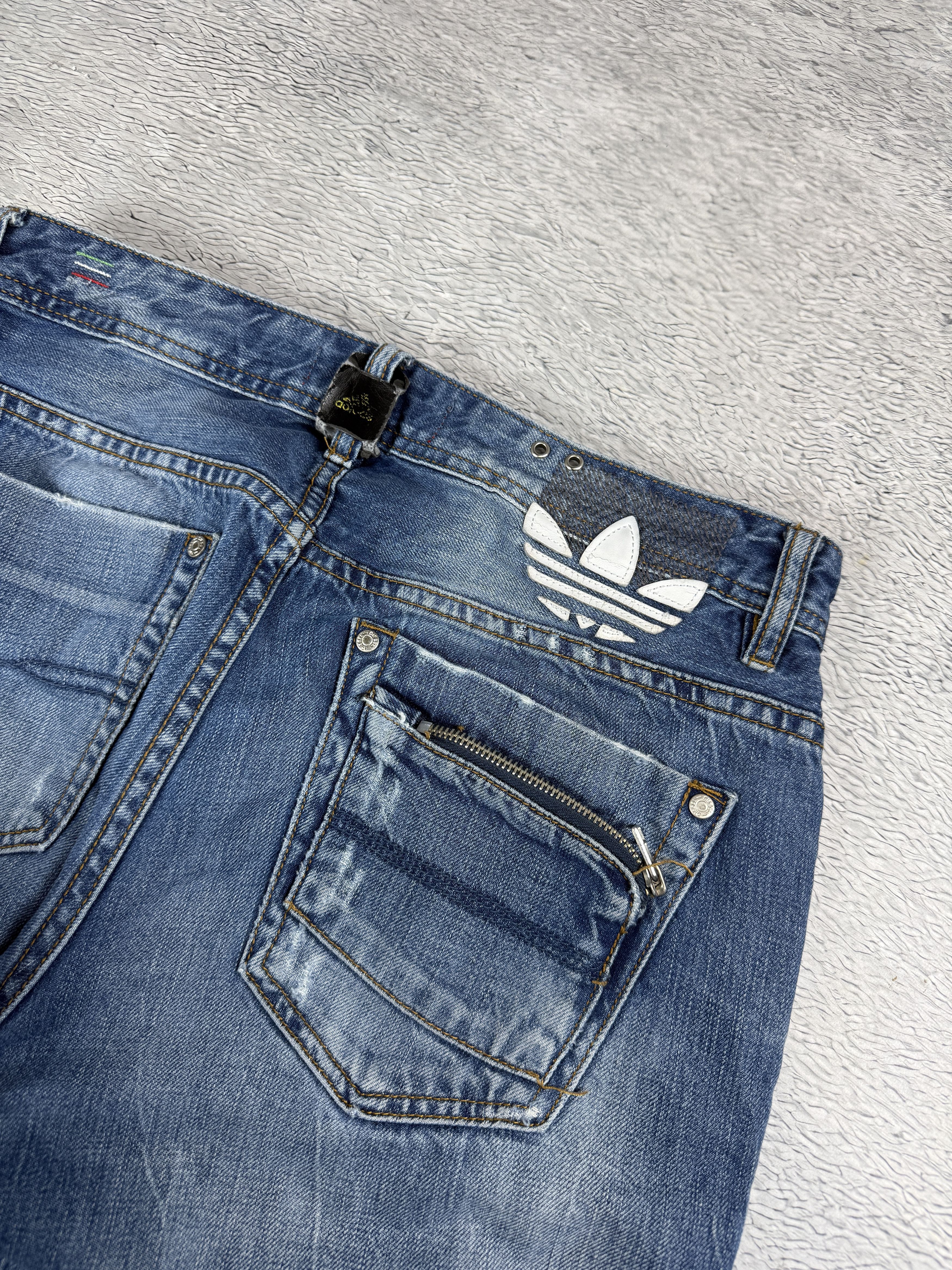 Diesel Diesel x Adidas Jeans Selvedge Ripped Viker-Ad Streetwear Size US 32 / EU 48 - 8 Thumbnail