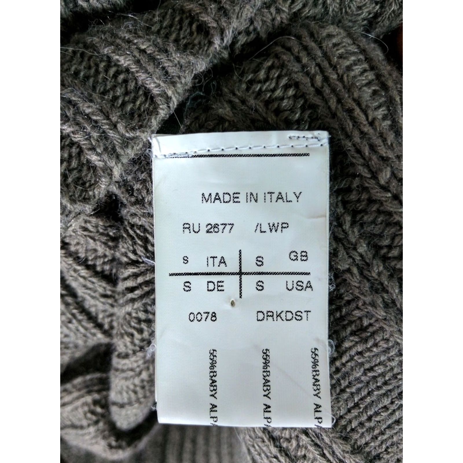 Rick Owens VINTAGE Rick Owens FW11 Limo Alpaca Ribbed Long Tunic Size Small Drkdust Women Sweater Tunic DARK DUST S Size S / US 4 / IT 40 - 4 Thumbnail
