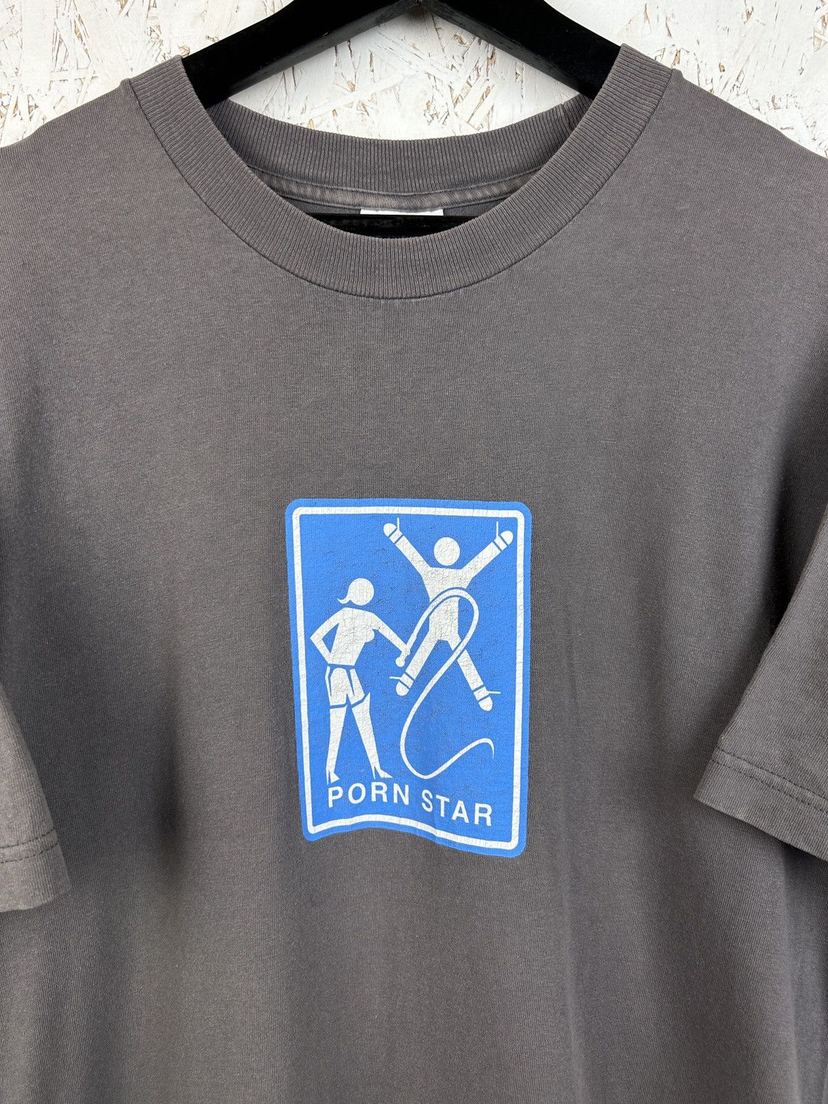 Vintage 90s Vintage Porn Star Skateboards Archive Whip T-Shirt Size US L / EU 52-54 / 3 - 2 Thumbnail