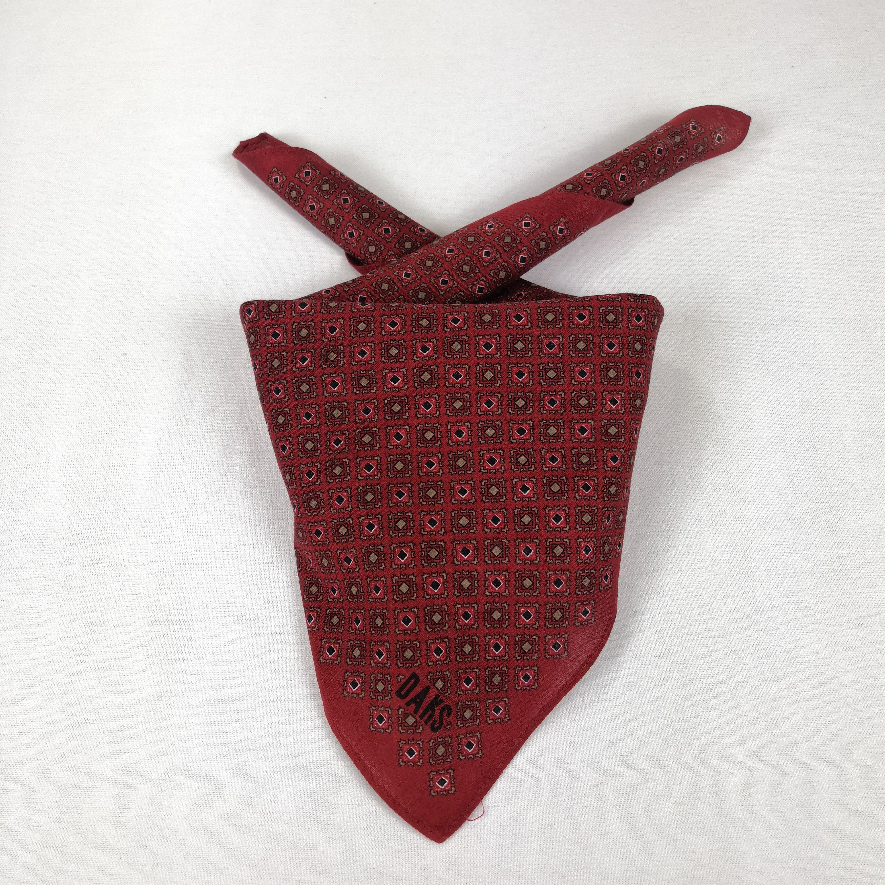 DAKS Vintage DAKS London Bandana Handkerchief Neckerchief Size ONE SIZE - 1 Thumbnail