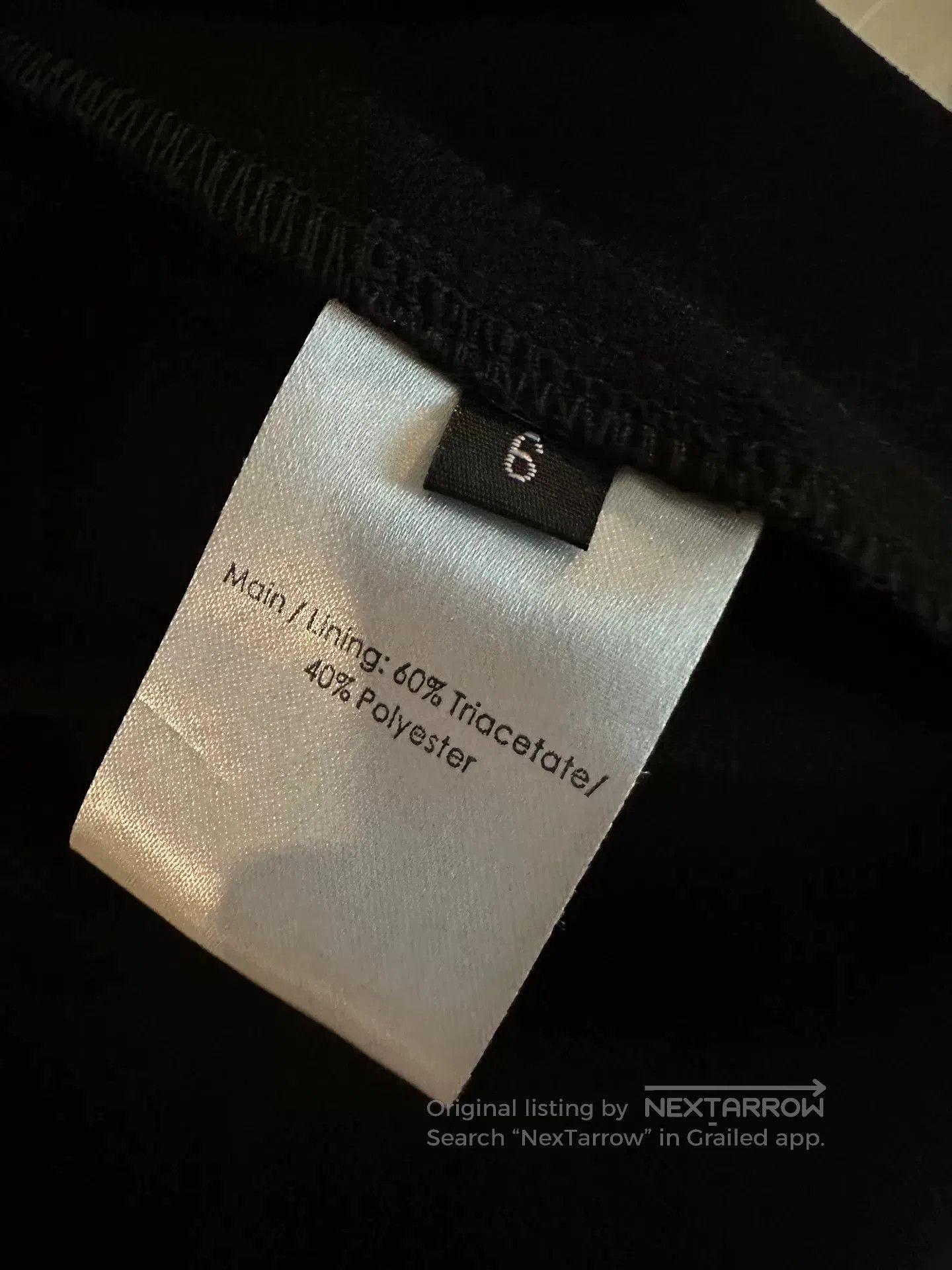 Alex Perry Alex Perry Black Slim-Fit Dress Size 6. Size S / US 4 / IT 40 - 4 Thumbnail