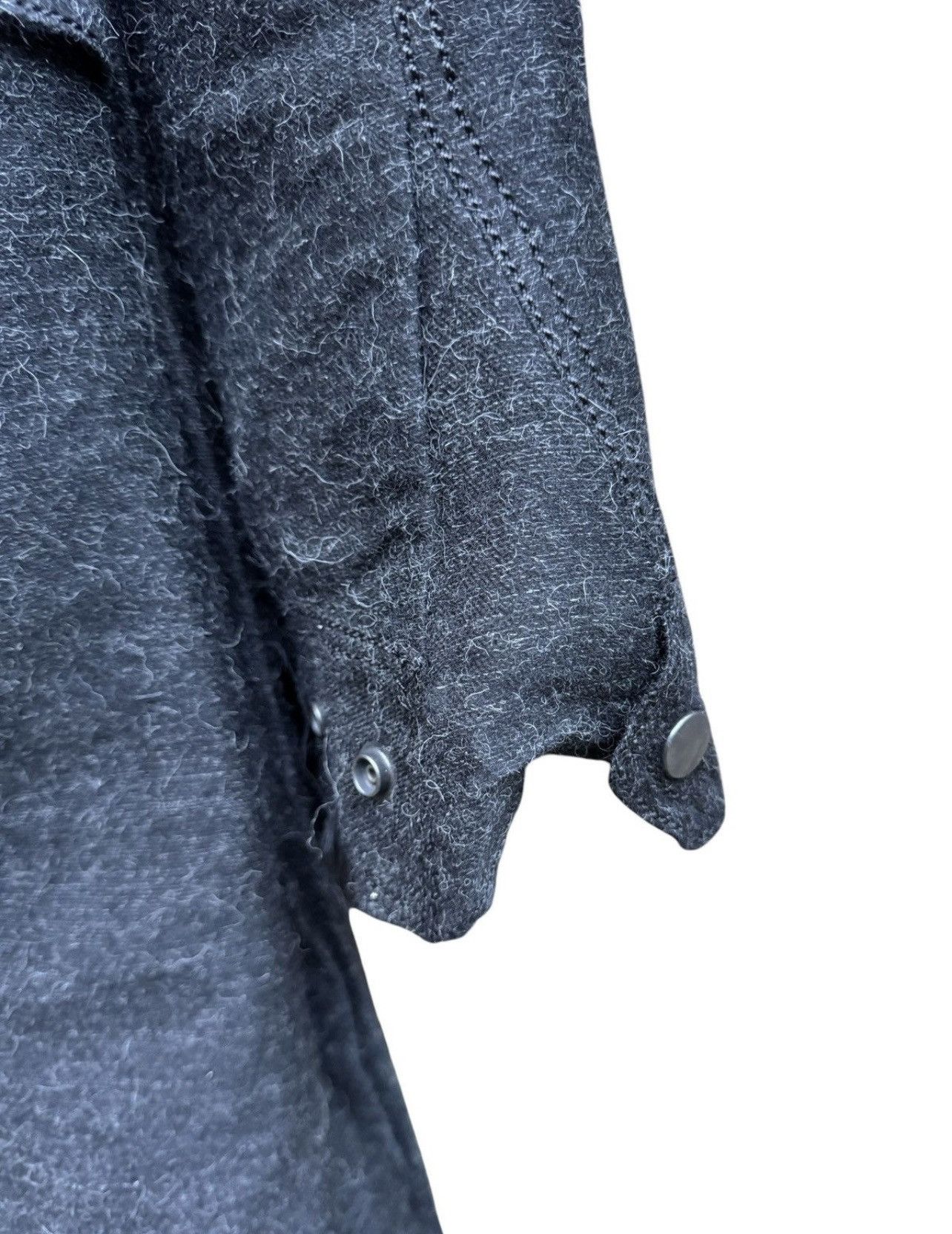 Designer × Maison MIHARA YASUHIRO Miharayasuhiro Quilted Wool Coat with Detachable Scarf Size US S / EU 44-46 / 1 - 13 Thumbnail