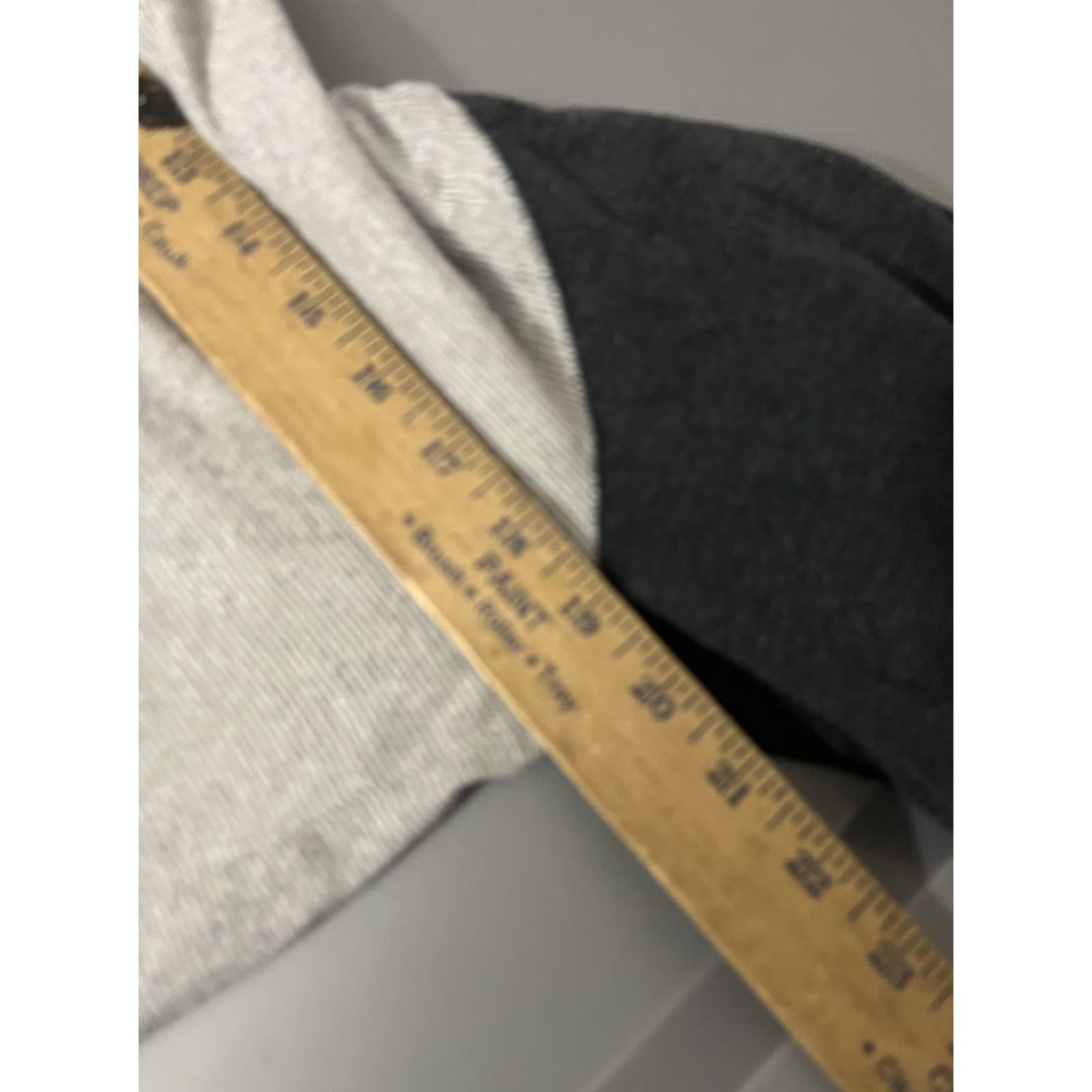 Vintage DESERT DUNES MENS T-SHIRT Hooded Gray Striped Long Sleeve Organic Cotton L Size US L / EU 52-54 / 3 - 5 Thumbnail