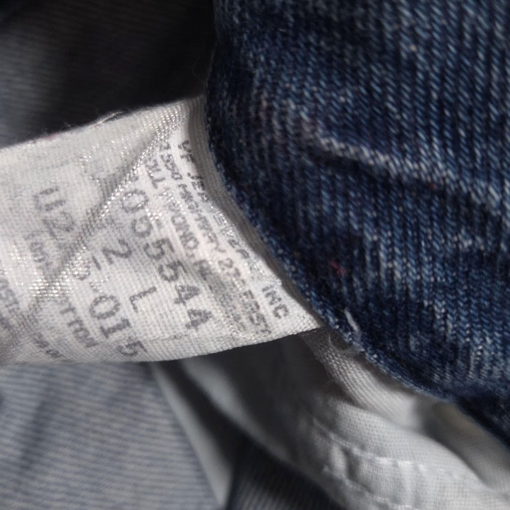 Lee VINTAGE Lee Jeans Womens 12 Blue High Rise Relaxed Tapered 100% Cotton Denim 90s Jeans Womens Mens Ladies? Size 34" / US 12 / IT 48 - 5 Thumbnail