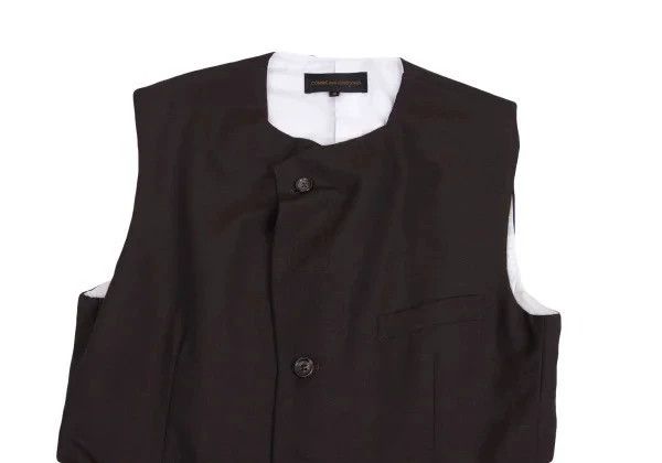 Comme des Garcons Comme des Garcons Brown vintage lace design vest top Size M / US 6-8 / IT 42-44 - 4 Thumbnail