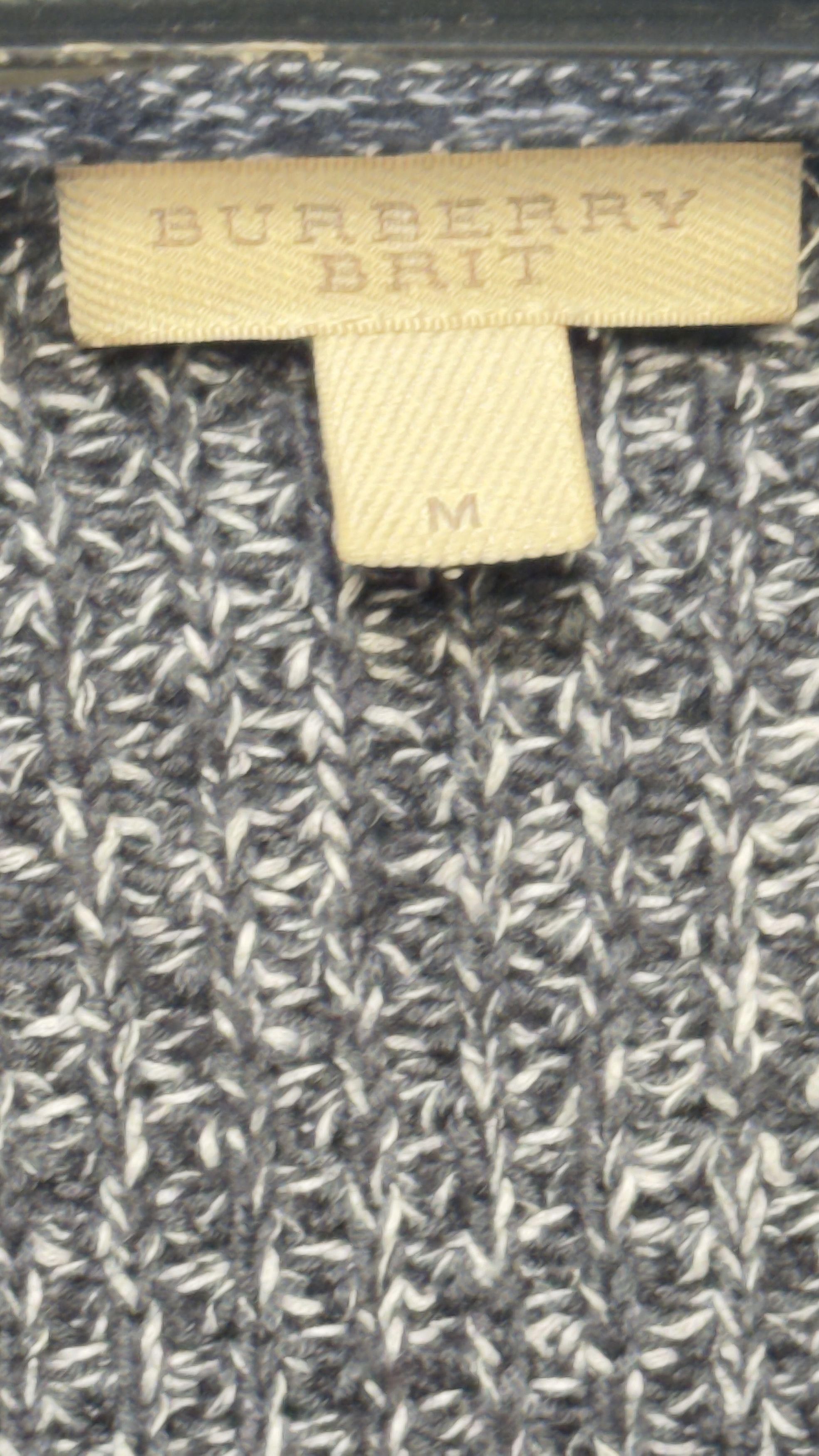 Burberry Knitted Burberry Brit cardigan wool cashmere cotton size S Size US S / EU 44-46 / 1 - 10 Thumbnail