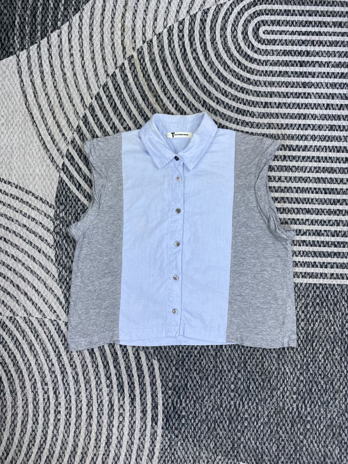 Alexander Wang Vintage Alexander Wang Sleeveless Button Up Shirt Size S / US 4 / IT 40 - 1 Thumbnail