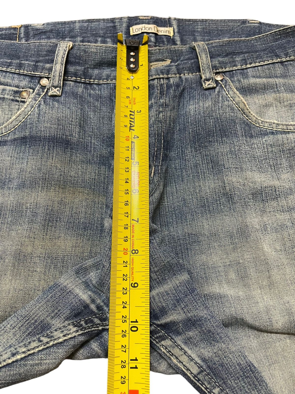 semanticdesign Vintage Japanese Brand Faded Wash Distress Wide Leg Bootcuts Size US 32 / EU 48 - 14 Thumbnail