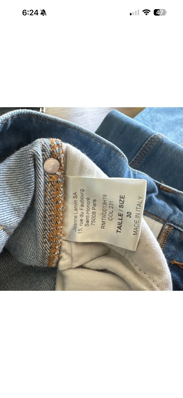 Lanvin Lanvin paris jeans Size US 30 / EU 46 - 6 Thumbnail