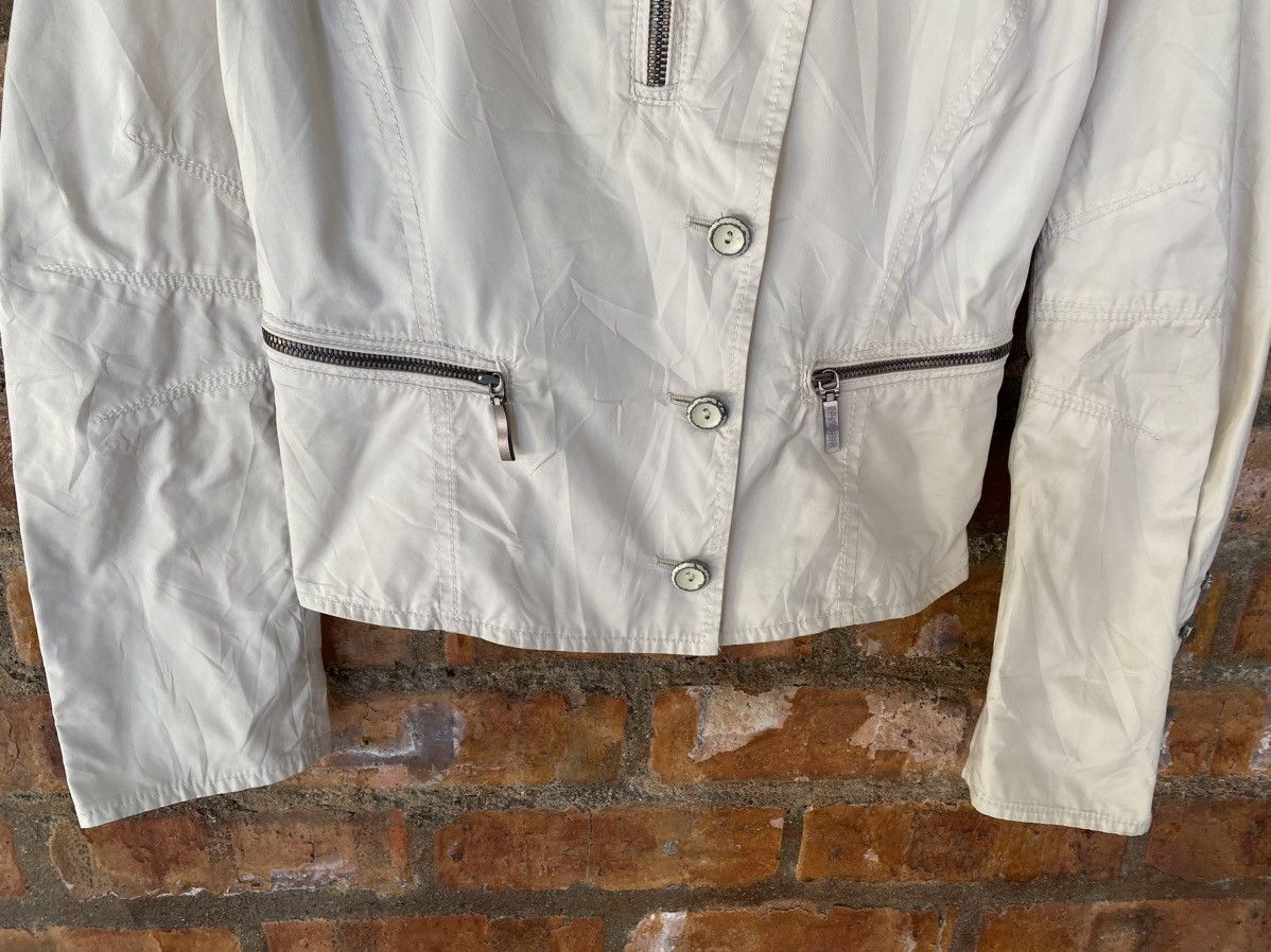 Ermanno Scervino × Ruffo Research 1990s Ermanno Scervino Center Zipper rider jacket Size S / US 4 / IT 40 - 7 Thumbnail