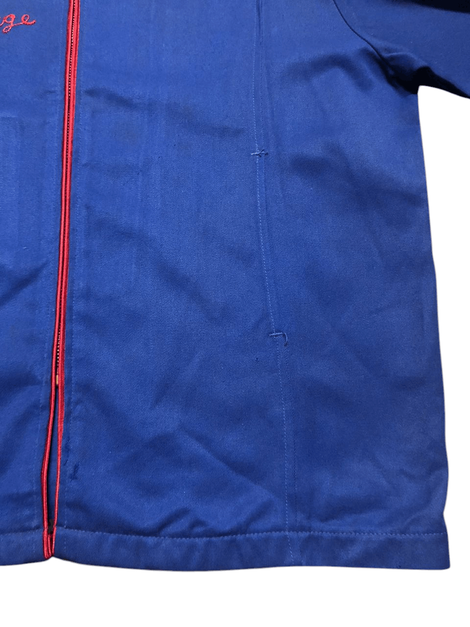 1620 Workwear Vintage 80s Workers Jacket Zipper Talon Missing Lining Size US L / EU 52-54 / 3 - 8 Thumbnail