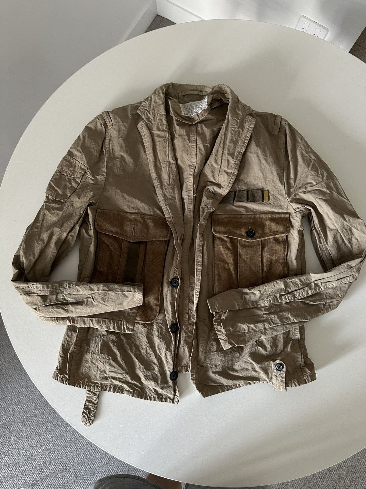 Kolor Kolor Crinkle Army Jacket Size US S / EU 44-46 / 1 - 1 Thumbnail