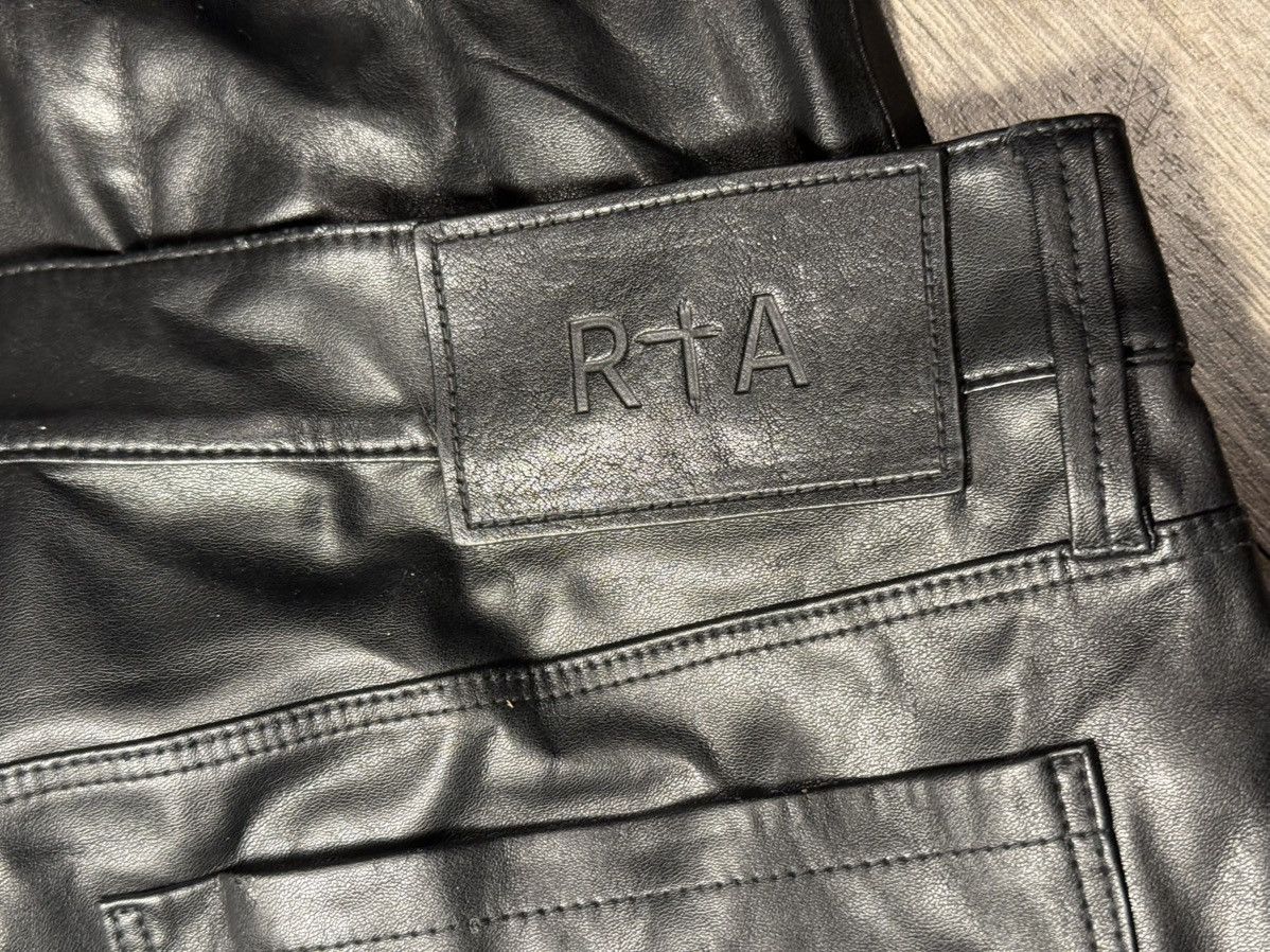 Rta RTA Bryant Faux Leather Pants Size US 31 - 3 Thumbnail