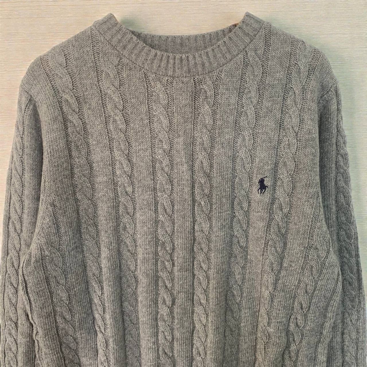 Polo Ralph Lauren Polo Ralph Lauren Knit Wear Sweatshirt gray Size US L / EU 52-54 / 3 - 6 Thumbnail
