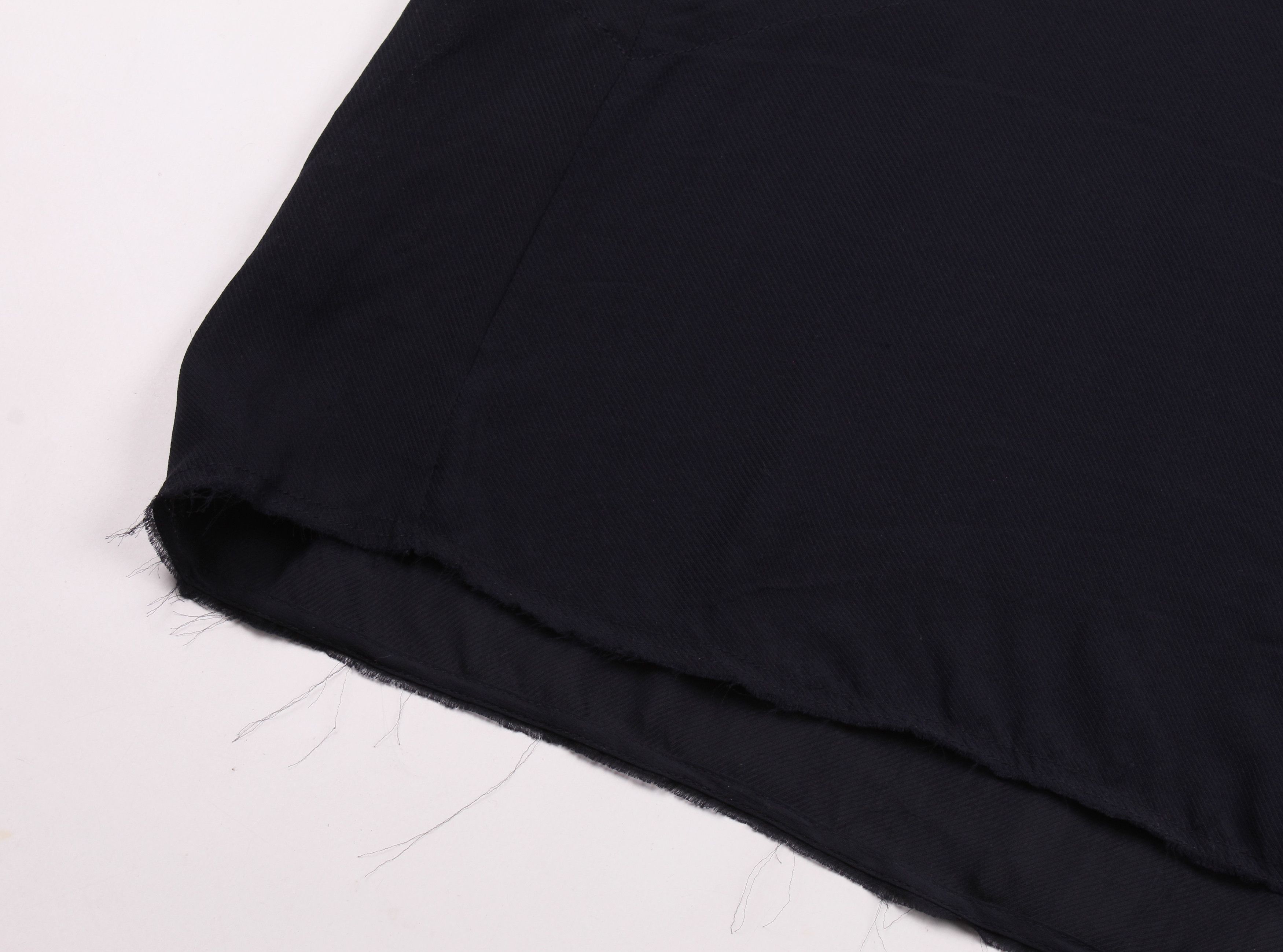 Acne Studios Acne Studio Navy Silk Light Flared Dress Size XXS / US 00 / IT 34 - 7 Thumbnail