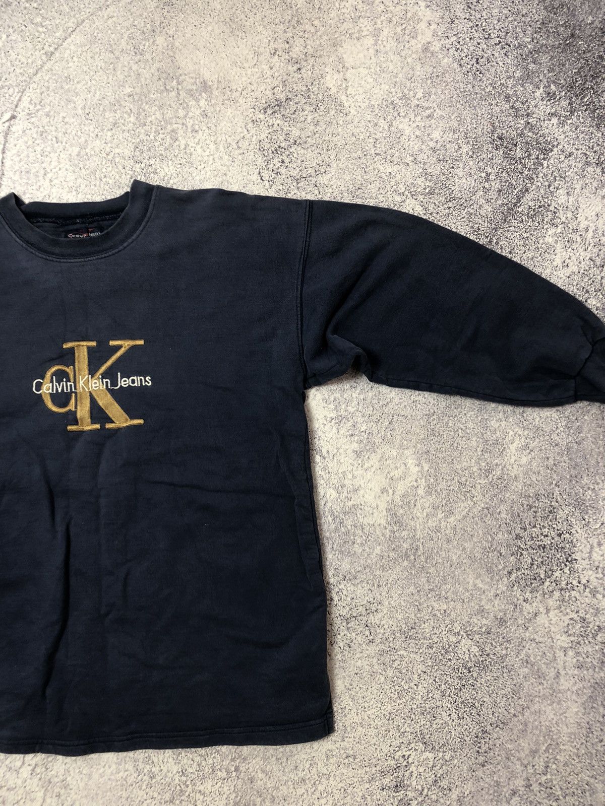 Calvin Klein Vintage men’s sweater Calvin Klaire size xxl big logo casual Size US XXL / EU 58 / 5 - 3 Thumbnail